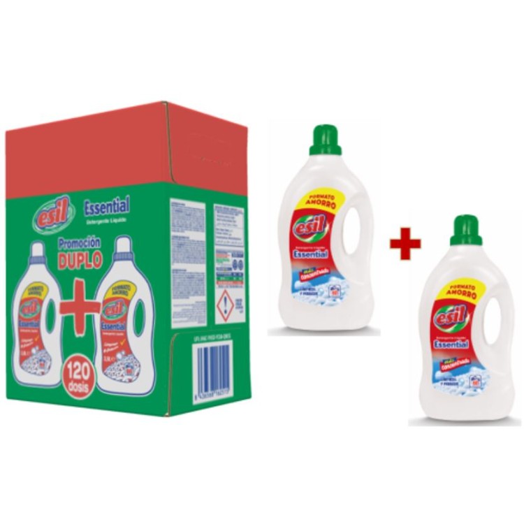 DETERGENTE LÍQUIDO ESIL ESSENTIAL (DUPLO) 3,9 L