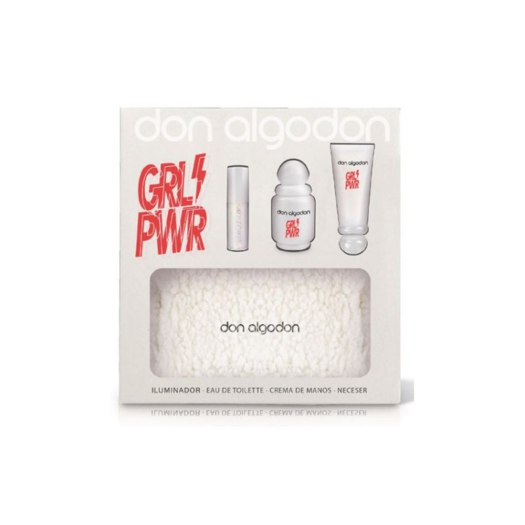 Don Algodon - Set de regalo para mujer Girl Power